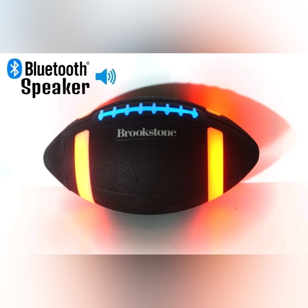 Brookstone Rob Gronkowski Gronk Ball Bluetooth Football Speaker Video on Listing